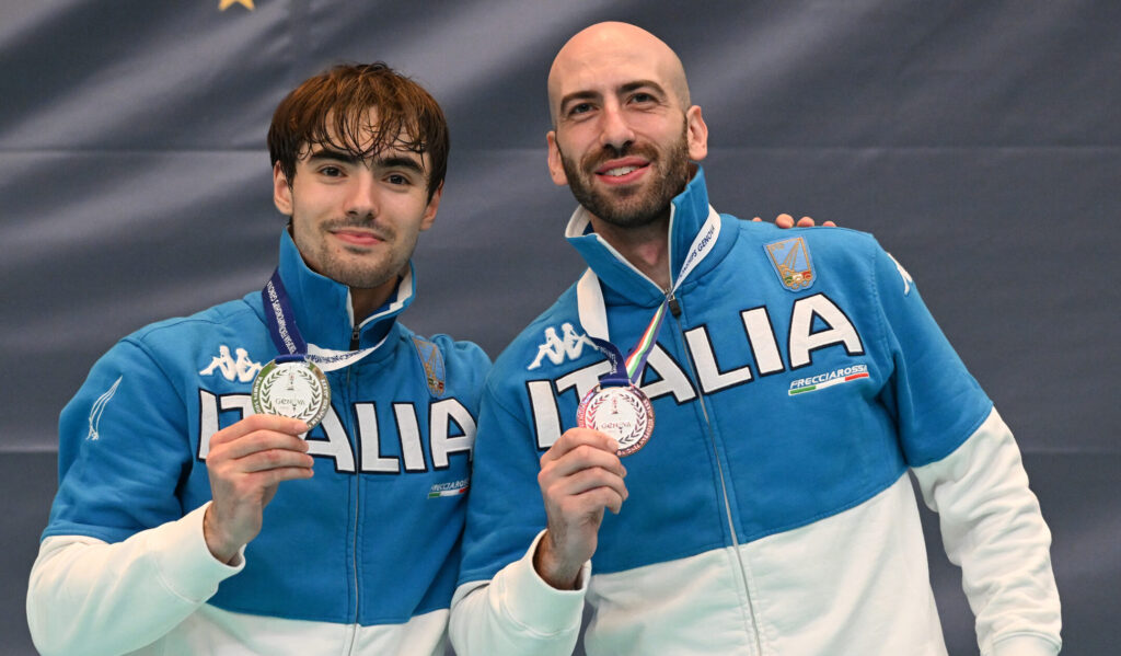 Europei scherma, argento e bronzo dalla spada maschile Europei scherma, argento e bronzo dalla spada maschile