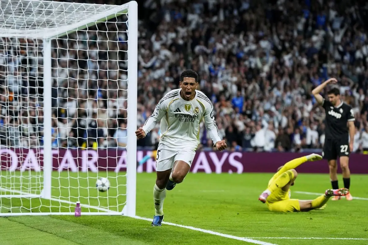 Juventus sconfitta al Bernabeu, la decide Bellingham Juventus sconfitta al Bernabeu, la decide Bellingham