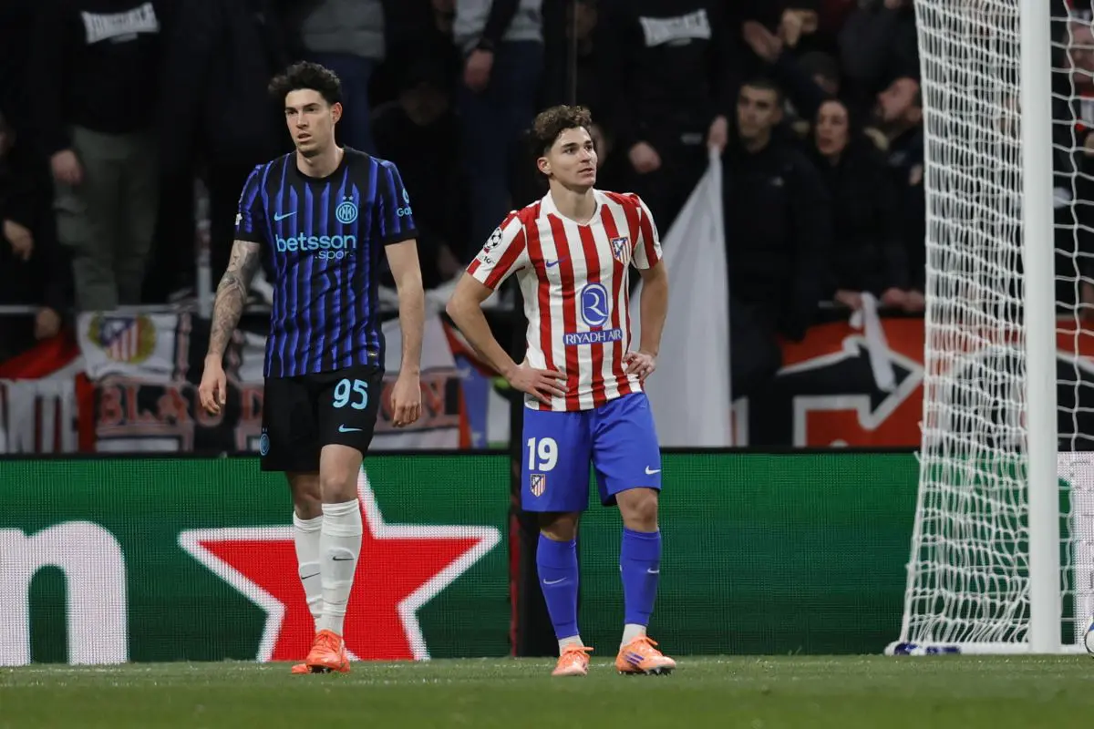 Inter beffata nel recupero in Champions, 2-1 per l’Atletico Madrid