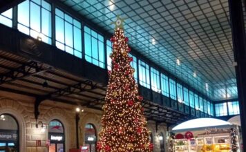 Il Natale comincia già in stazione
