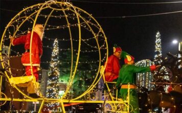 A Maranello i trattori di Natale sfilano per le vie del centro