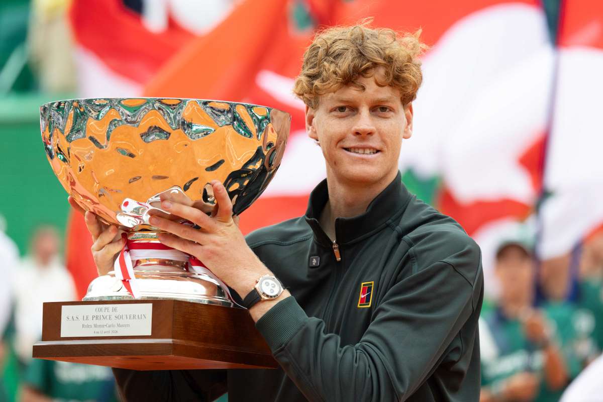 Sinner torna al comando del ranking Atp, Musetti scivola in nona posizione